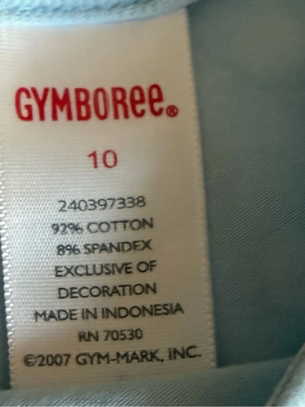 Gymboree Light Blue Polka Dot Dress with Bows